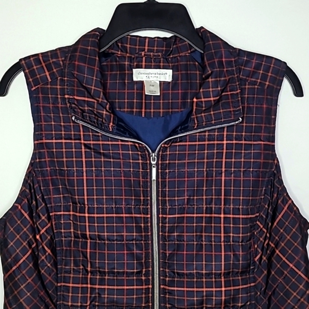 CHRISTOPHER AND BANKS ▪︎ WOMEN'S LIGHTWEIGHT QUILTED VEST ▪︎ SIZE M